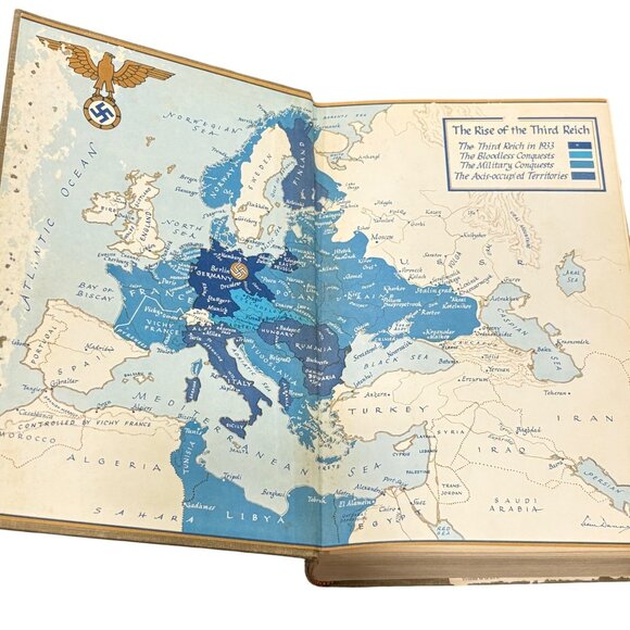 The Rise And Fall Of The Third Reich By William L. Shirer Hardcover 1960 - Picture 10 of 15